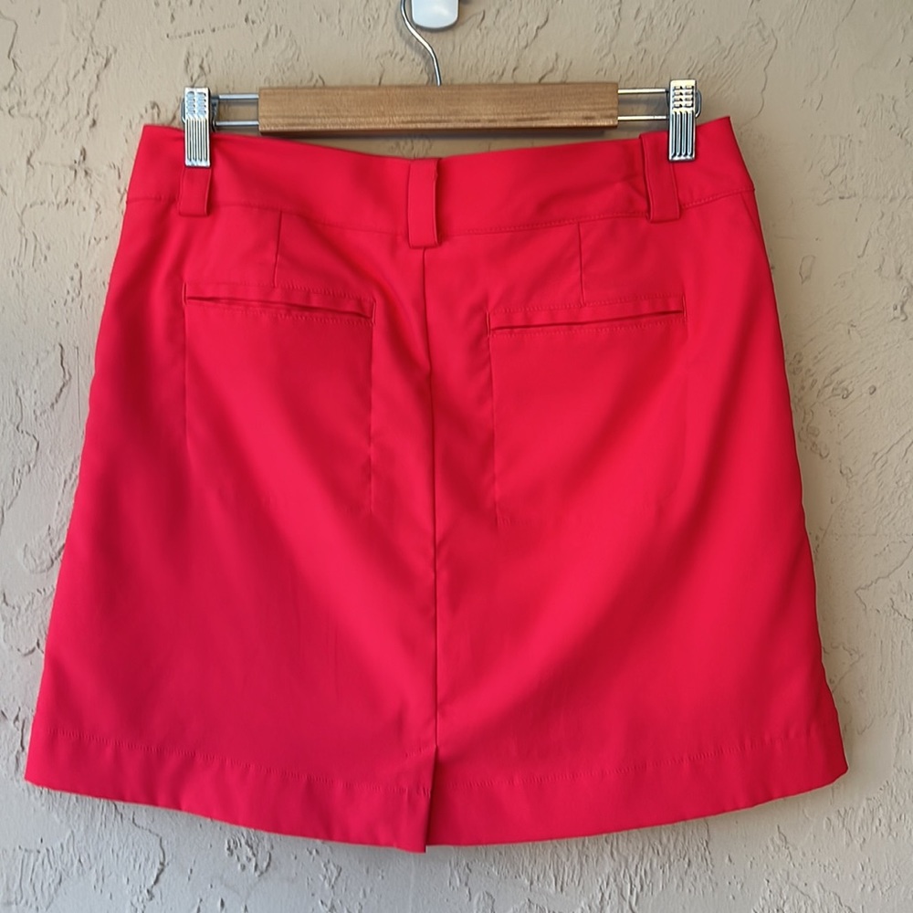 Nike pro tennis golf skort size 6 coral, orange, blue navy blue 6 pairs - Picture 8 of 8